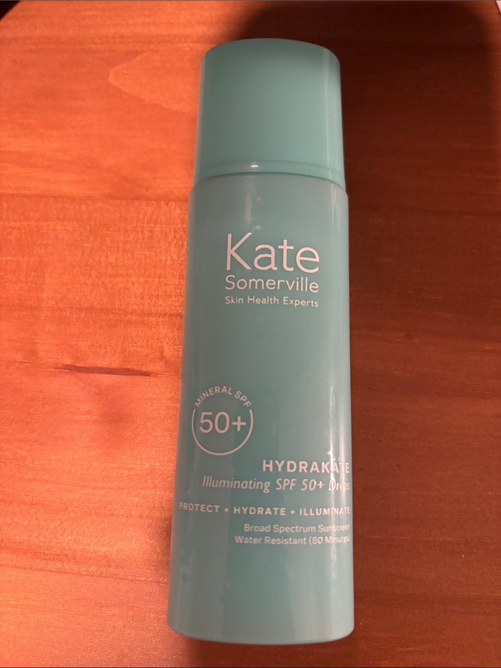 Kate Somerville Hydrakaté Illuminating SPF 50+ - Aqua Bottle